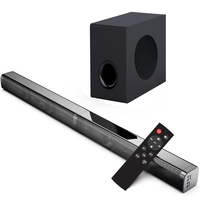 Barre de son Samtronic 80W système de son cinéma maison TV haut-parleur Bluetooth prise en charge barre de son optique AUX haut-parleurs de caisson de basses
