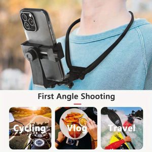 Support de cou portable pour caméra d'action, idéal pour vlogging, enregistrement, tournage en extérieur et voyages, compatible avec les téléphones – Vente en gros, haute qualité, prix abordable - Product Image 6