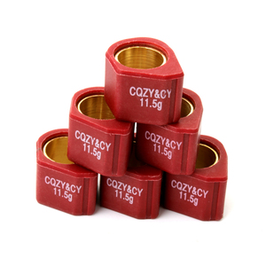 6PC Variateur de course pour scooter Rouleaux de poids 21x17mm pour 125cc 180cc 200cc 250cc 300cc 849480 Moto - Product Image 5