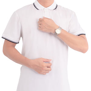 Elegante Camisa Polo con Tela Suave al Tacto y Costuras Impecables, Ideal para Ropa Corporativa, Personal de Restaurante o Look Casual de Fin de Semana - Product Image 5