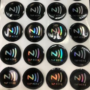 RFID ISO14443A Tag NFC Anti-Metal Epoxy Tag pour les médias sociaux/<span class=keywords><strong>contrôle</strong></span> d'accès - Product Image 5