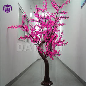 Vibrante Árbol de Luz LED con Flores de Cerezo y Pétalos Coloridos para Decoración de Calles, Centros Comerciales, Plazas, Resorts y Festivales en Venta - Product Image 3