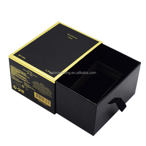 Elegante Caja de Perfume para Hombre de Lujo Personalizada, 30ml/50ml/100ml, Negra, con Inserto de Seda, Caja de Regalo, Esponja, para Cuidado Personal - Product Image 2