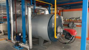 Calentadores de caldera de aceite térmico de bobina de hornos industriales de la marca Xuneng 350kw a 14000kw Salida de vapor de tubo de fuego horizontal automático