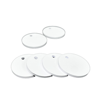 Carte NFC RFID 25MM pour animaux de compagnie, étiquettes pour blanchisserie et entrepôt, fréquence 860-960MHz, puce NFC213, compatible Google