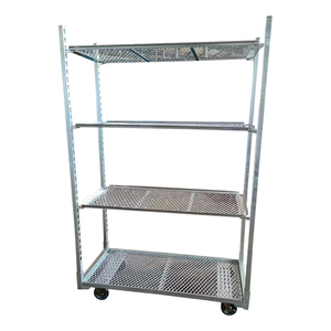 Usine danoise directe <span class=keywords><strong>chariot</strong></span> <span class=keywords><strong>à</strong></span> plantes en métal pour les fleurs pour le marché fermier et le jardin expédition OEM personnalisable - Product Image 2