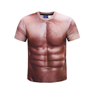 Gahumi Chemise imprimée en 3D de haute qualité T-Shirt imprimé personnalisé Impression numérique par sublimation T-shirt à manches courtes grande taille - Product Image 2