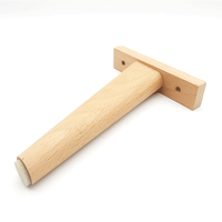 Fabricant Fournisseur Jambes de canapé en bois de remplacement Accessoires de meubles Jambes coniques en bois Jambes de meubles