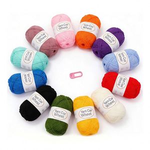 Kit de Ganchillo Portátil Ecológico al por Mayor, Cuadrado, Simple, con Hilos Suaves, Agujas de Tejer y Accesorios para Principiantes - Product Image 5