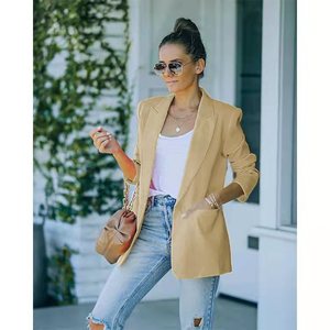 <span class=keywords><strong>Blazers</strong></span> Femininos Formal Candy Color 2025: Novos Casacos e Jaquetas de Terno com Botões, Moda Primavera e Lazer (Preço Acessível) - Product Image 6
