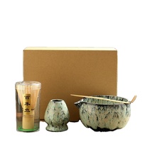 Fouet traditionnel Matcha personnalisé porte-cuillère bol Matcha en céramique porte-fouet japonais pour le thé