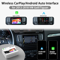 Module décodeur sans fil CarPlay et Android Auto populaire pour Volkswagen 2012 - 2018 Golf Tiguan Teramont Phideon