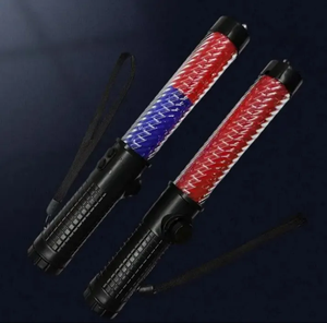 Bastón de Seguridad LED Impermeable con Clip para Cinturón, Barra de Luz de Advertencia Portátil, Varilla Reflectante de PC para Estacionamientos, Aeropuertos y Seguridad Pública - Product Image 4