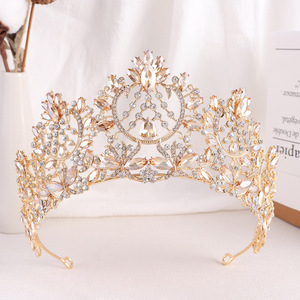 <span class=keywords><strong>Accessori</strong></span> <span class=keywords><strong>per</strong></span> <span class=keywords><strong>capelli</strong></span> di lusso Tiara Pageant Crown <span class=keywords><strong>Halloween</strong></span> Cosplay Designer Crown Wedding Party - Product Image 5