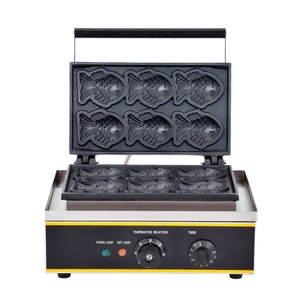 Machine <span class=keywords><strong>à</strong></span> grignoter <span class=keywords><strong>à</strong></span> gaufres en forme de coeur taiyaki électrique <span class=keywords><strong>à</strong></span> double bascule <span class=keywords><strong>mickey</strong></span> mouse poisson détachable vertical commercial antiadhésif - Product Image 2