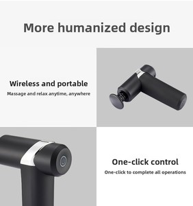 Pistola de Masaje Fascial Frío/Calor con Conversión de Frecuencia, Motor sin Escobillas, 5 Cabezales de Masaje, 3000 Velocidades Ajustables para Músculos - Product Image 5