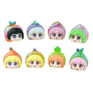 Solid Colour Fruit Pup Diy Resin Luminous Cartoon <strong>Jewellery</strong> Creative Small Pieces Pair Accessories Blind Bags - Product Image 2