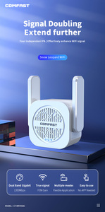 <span class=keywords><strong>Meilleur</strong></span> prolongateur Wi-Fi longue portée comfast nouveau produit CF-WR765AC OEM double bande Wi-fi Booster répéteur sans fil pour la maison - Product Image 2