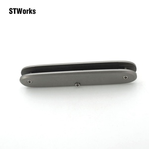 Alliage de titane fabriqué en Chine gr5 surface sablée argent balances de manche de <span class=keywords><strong>couteau</strong></span> de l'armée <span class=keywords><strong>suisse</strong></span> - Product Image 2