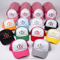 Gorra de camionero de espuma con logo personalizado, 5 paneles, parte trasera de malla, gorra lisa en blanco al por mayor para hombre, para exteriores