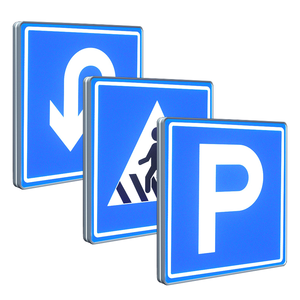 Tablero <span class=keywords><strong>de</strong></span> señal <span class=keywords><strong>de</strong></span> tráfico <span class=keywords><strong>de</strong></span> aluminio luminoso LED Señal <span class=keywords><strong>de</strong></span> calle reflectante para uso <span class=keywords><strong>de</strong></span> advertencia <span class=keywords><strong>de</strong></span> seguridad vial - Product Image 1