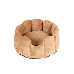 Vente en gros de lit nid de chat XL en velours de luxe, confortable, long panier pour chien en peluche, tente respirante, lit pour chat - Product Image 5