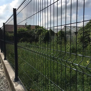 Hot Sale 3d Curved Welded Wire <strong>Mesh</strong> Garden <strong>Fence</strong> Galvanized Steel Welded Curved 3d Wire <strong>Mesh</strong> <strong>Fence</strong> - Product Image 1