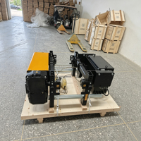 3.2/5/8/10/15/20 Ton Yeni Çelik Kirişli Monoray Avrupa Tipi Vinç Kaldırma Ekipmanı Elektrikli Çelik Halatlı Vinç Arabası Ev Tipi Perakende Satış