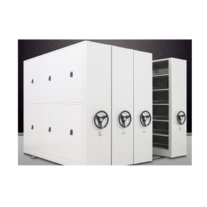 Étagères de rangement mobiles pour documents au design moderne, compactor métallique pour automobile, armoire de classement pour usage scolaire - Product Image 1