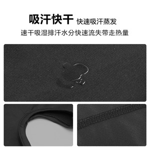 Máscara de Ciclismo de Cobertura Total, Negra y Blanca, Protección UV, Unisex, para Deportes al Aire Libre - Product Image 5