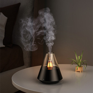 Diffusore di Oli Essenziali Ultrasonico Minimalista, Decorazione Casa, 150ml, USB, Silenzioso, Umidificatore d'Aria con Luce Notturna Calda - Product Image 1