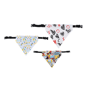 Pañuelo de algodón personalizado con estampado de animales para mascotas, pañuelo para perros y gatos, pañuelo para servicios de fabricación navideña - Product Image 6