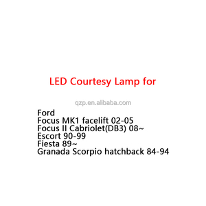 Lámpara de cortesía LED de accesorios para coche de 12V de alta calidad para Ford Focus MK1 Facelift Cabriolet Escort Fiesta Granada Scorpio - Product Image 2