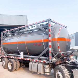 Contenedor Cisterna ISO de 20FT 40FT para Productos Químicos, Sodas, Ácidos, Líquidos Inflamables, de Acero Inoxidable para Mercancías Peligrosas - Product Image 2