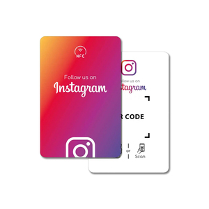 Tùy chỉnh 13.56MHz NFC Google đánh giá thẻ RFID chip Facebook Instagram linkedin Tripadvisor phương tiện truyền thông xã hội PVC thẻ kinh doanh - Product Image 6