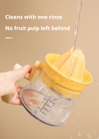 Presse-agrumes manuel multifonctionnel pour la maison, idéal pour les oranges et les citrons, avec séparateur de pulpe écologique, outils pour légumes