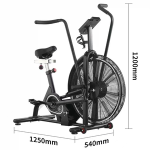 SP Commercial AirBike Upright Indoor Cycling Stationary Bicycle Home Use Fitness Exercise Equipment - Product Image 2