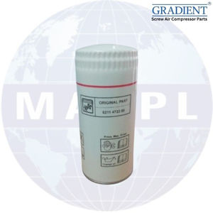 Filtre à huile métallique 6211472200 compatible avec les compresseurs d'air à vis Chicago Pneumatic - Product Image 3