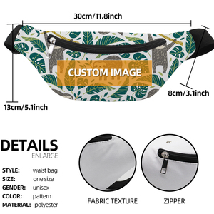 <span class=keywords><strong>Riñonera</strong></span> Deportiva con Logo Personalizado, Cangurera para Niños, Bolso de Cintura para Mujer, <span class=keywords><strong>Niño</strong></span>, Hombre, Bolso de Pecho Unisex - Product Image 4