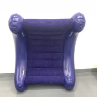 Chaise sensorielle gonflable pour enfants en PVC floqué personnalisée, canapé gonflable, chaise berçante gonflable