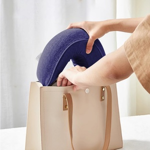 Wholesale Multifunctional Heating <b>Memory</b> <b>Foam</b> U-shaped Massage Pillow Electric Infrared Removable Washable 100% Cotton - Product Image 5