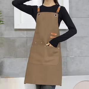 Chất lượng tốt tùy chỉnh cá nhân in logo vải Tạp dề để làm sạch - Product Image 2