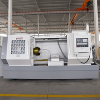 Machine de tour CNC à lit incliné de haute précision CK6150 avec certification CE
