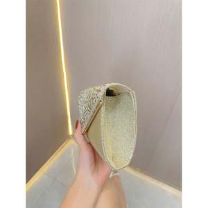 Bolso de Mano Clásico con Decoración de Perlas, Mini Bolso de Noche para Banquetes Formales, para Bodas, Fiestas, Graduaciones, Cenas - Product Image 4