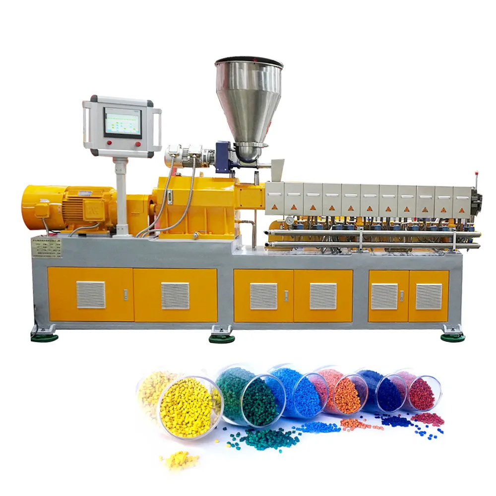 Granuals Machine Pellet Machinery für biologisch abbaubare High Yields Plastic Twin Screw Plastic Kunden spezifische Extruder maschine 45 Tage