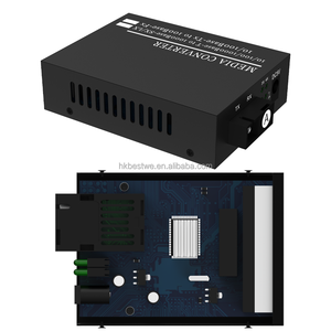 Convertidor de Fibra a LAN de Venta Caliente de Fábrica, Monomodo SC a 4RJ45, Convertidor de Fibra de 3KM, Transceptor de Fibra RJ45 de 10/100/1000Mbps - Product Image 5