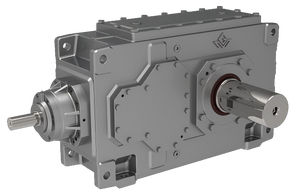 Reductor de Velocidad de Eje Paralelo de Ángulo Recto de Alta Calidad Serie HB, Caja de Engranajes Helicoidales Única - Product Image 2
