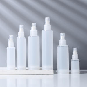 Flacone Spray Sottovuoto Personalizzato in PP Trasparente Completamente in Plastica 15ml 30ml 50ml, Opaco, per Protezione Solare e Uso Agricolo - Product Image 1