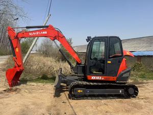 Excavatrice Kubota KX183-3 Zero Tail Swing Excavator utilisée pour le creusement de tranchées et la démolition à l'intérieur - Product Image 2