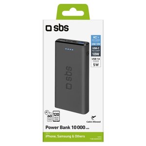 Batterie externe FAST CHARGER 10W Noir (Batteria 10000mAh) TTBB10000FASTK - Product Image 2